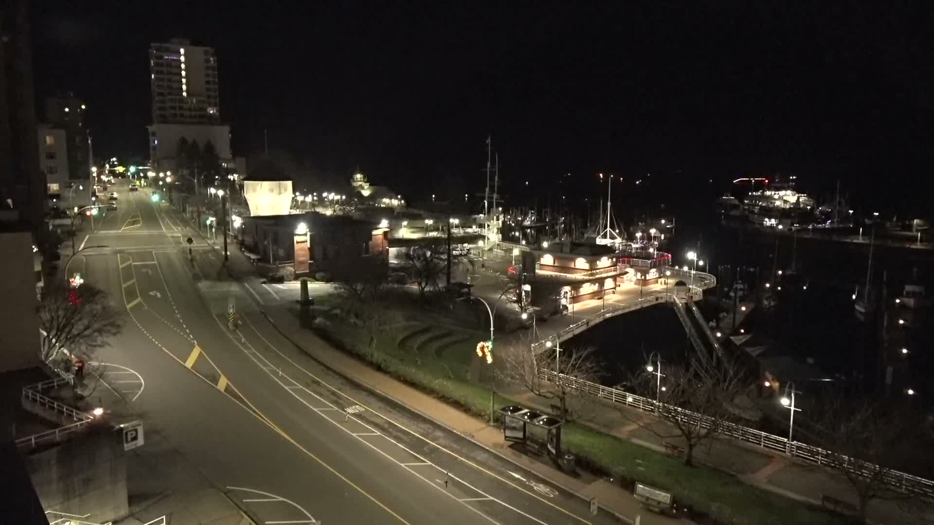 Nanamio City & Nanaimo Harbour Live Cam - Nanaimo, Nanaimo Regional, British Columbia, Canada