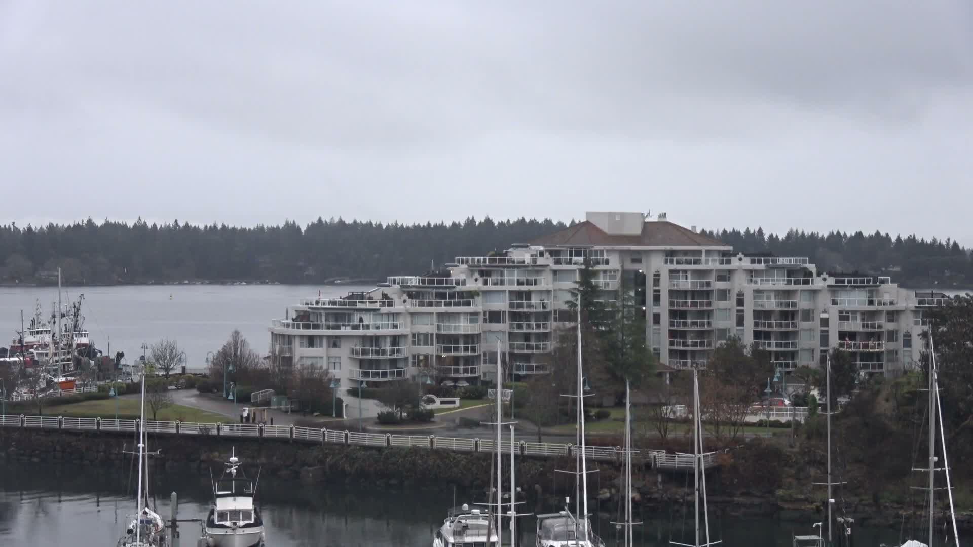 Nanamio City & Nanaimo Harbour Live Cam - Nanaimo, Nanaimo Regional, British Columbia, Canada