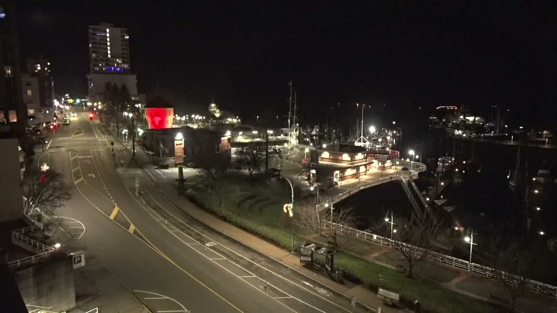 Nanamio City & Nanaimo Harbour Live Cam - Nanaimo, Nanaimo Regional, British Columbia, Canada