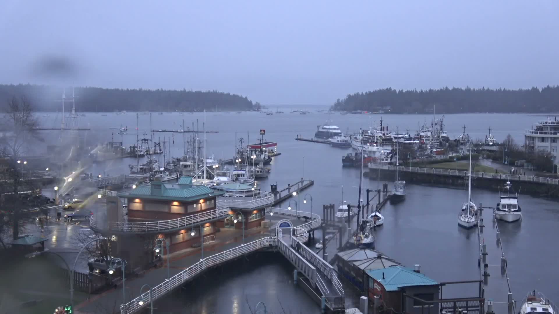 Nanamio City & Nanaimo Harbour Live Cam - Nanaimo, Nanaimo Regional, British Columbia, Canada
