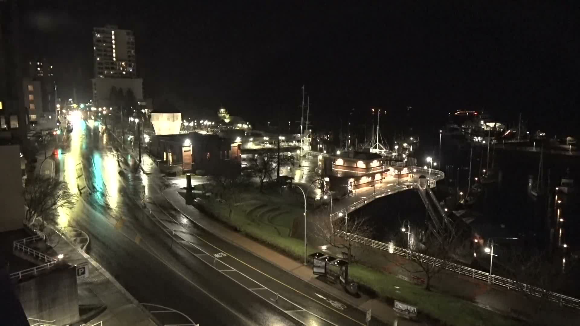 Nanamio City & Nanaimo Harbour Live Cam - Nanaimo, Nanaimo Regional, British Columbia, Canada
