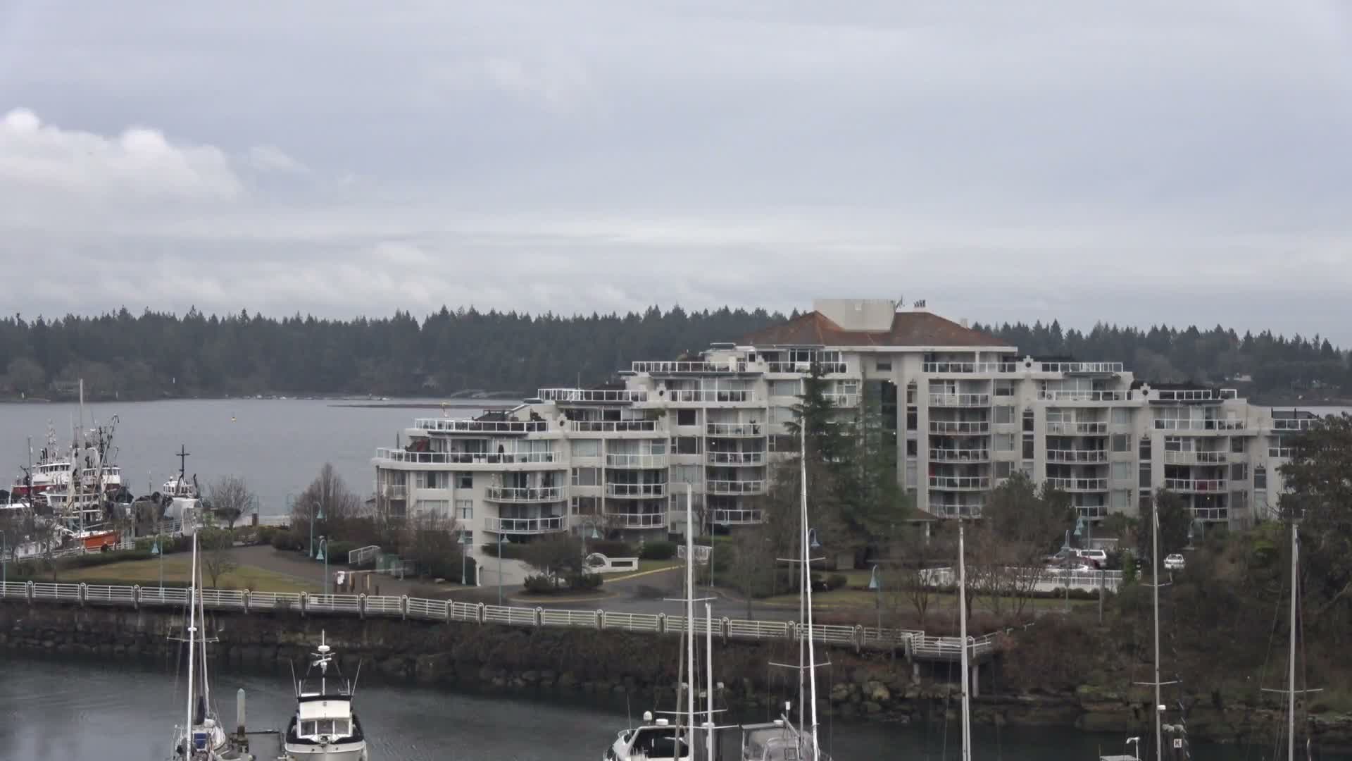 Nanamio City & Nanaimo Harbour Live Cam - Nanaimo, Nanaimo Regional, British Columbia, Canada