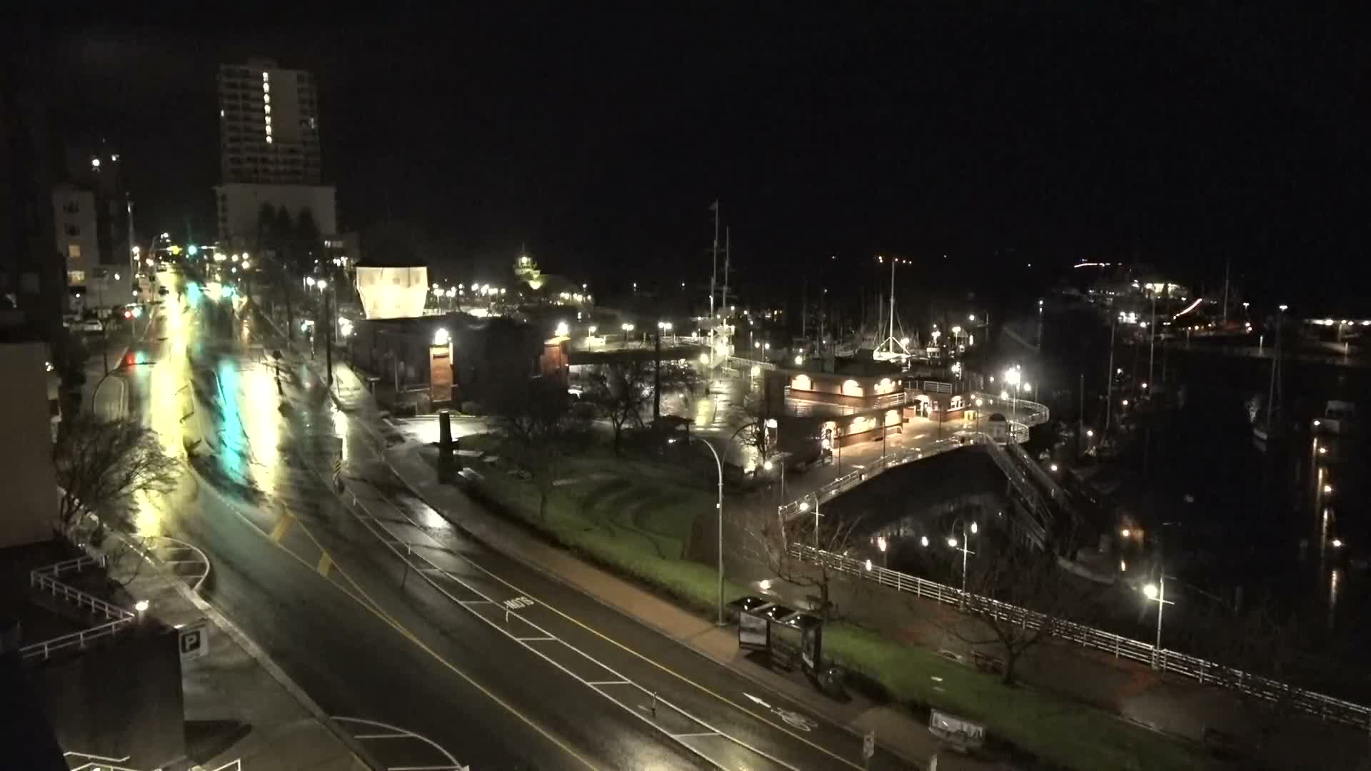 Nanamio City & Nanaimo Harbour Live Cam - Nanaimo, Nanaimo Regional, British Columbia, Canada