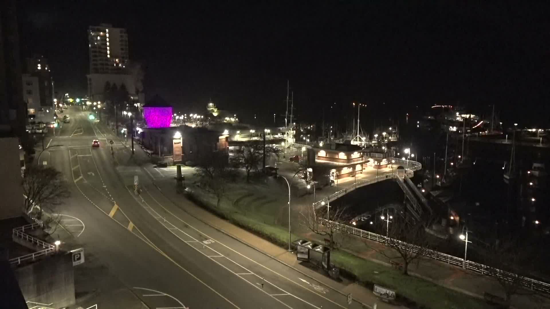 Nanamio City & Nanaimo Harbour Live Cam - Nanaimo, Nanaimo Regional, British Columbia, Canada