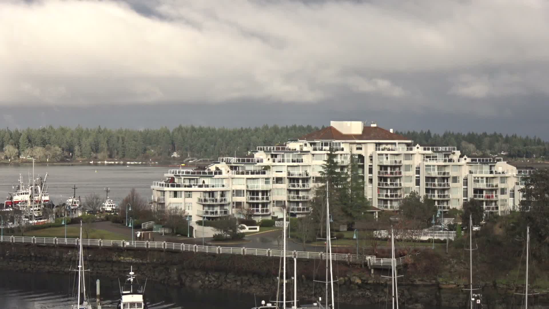 Nanamio City & Nanaimo Harbour Live Cam - Nanaimo, Nanaimo Regional, British Columbia, Canada