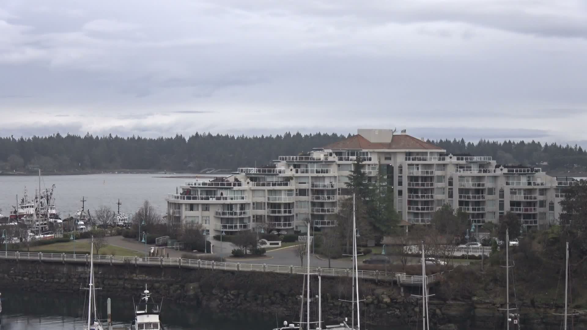 Nanamio City & Nanaimo Harbour Live Cam - Nanaimo, Nanaimo Regional, British Columbia, Canada