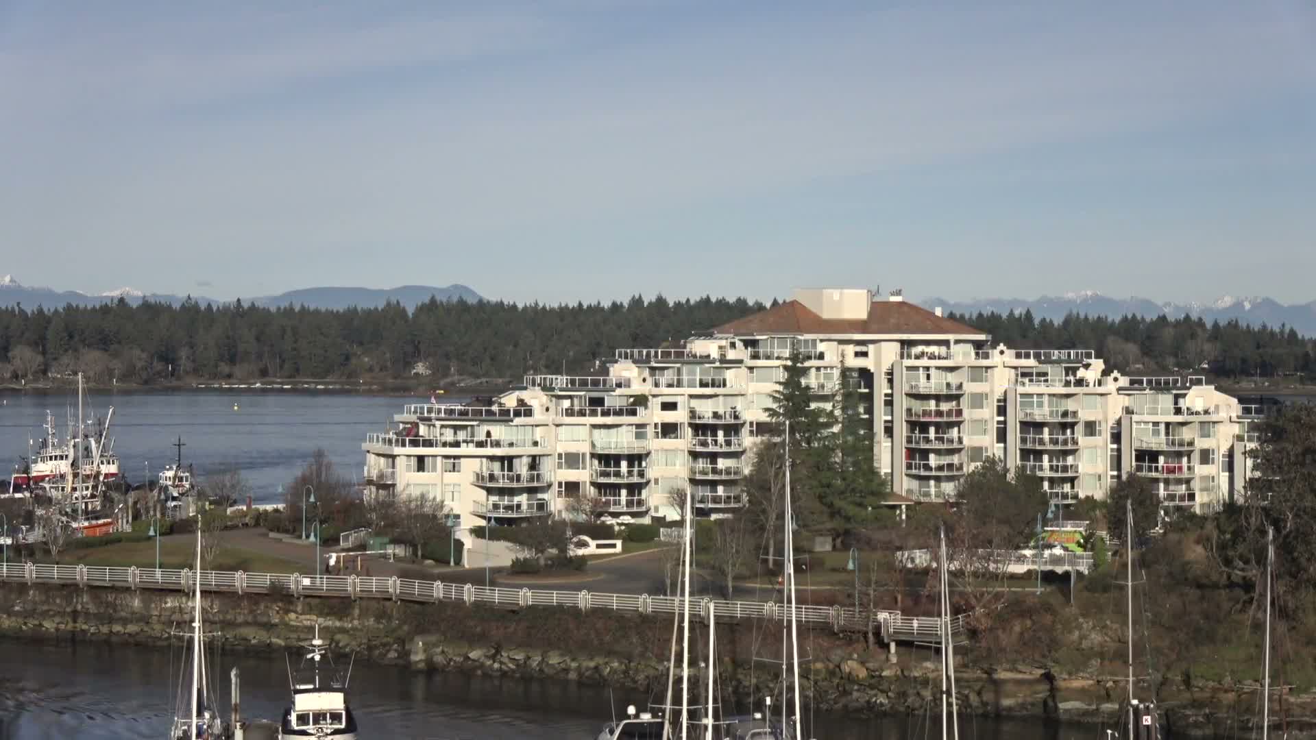 Nanamio City & Nanaimo Harbour Live Cam - Nanaimo, Nanaimo Regional, British Columbia, Canada