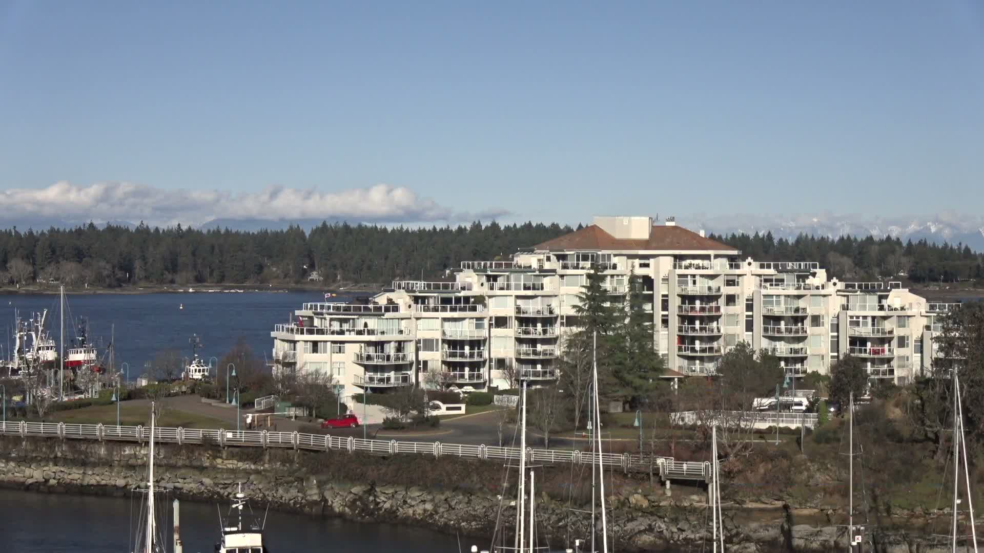 Nanamio City & Nanaimo Harbour Live Cam - Nanaimo, Nanaimo Regional, British Columbia, Canada