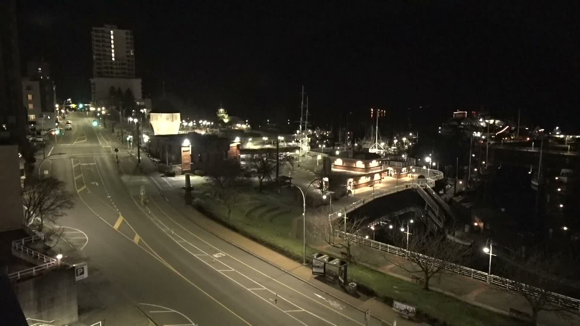 Nanamio City & Nanaimo Harbour Live Cam - Nanaimo, Nanaimo Regional, British Columbia, Canada