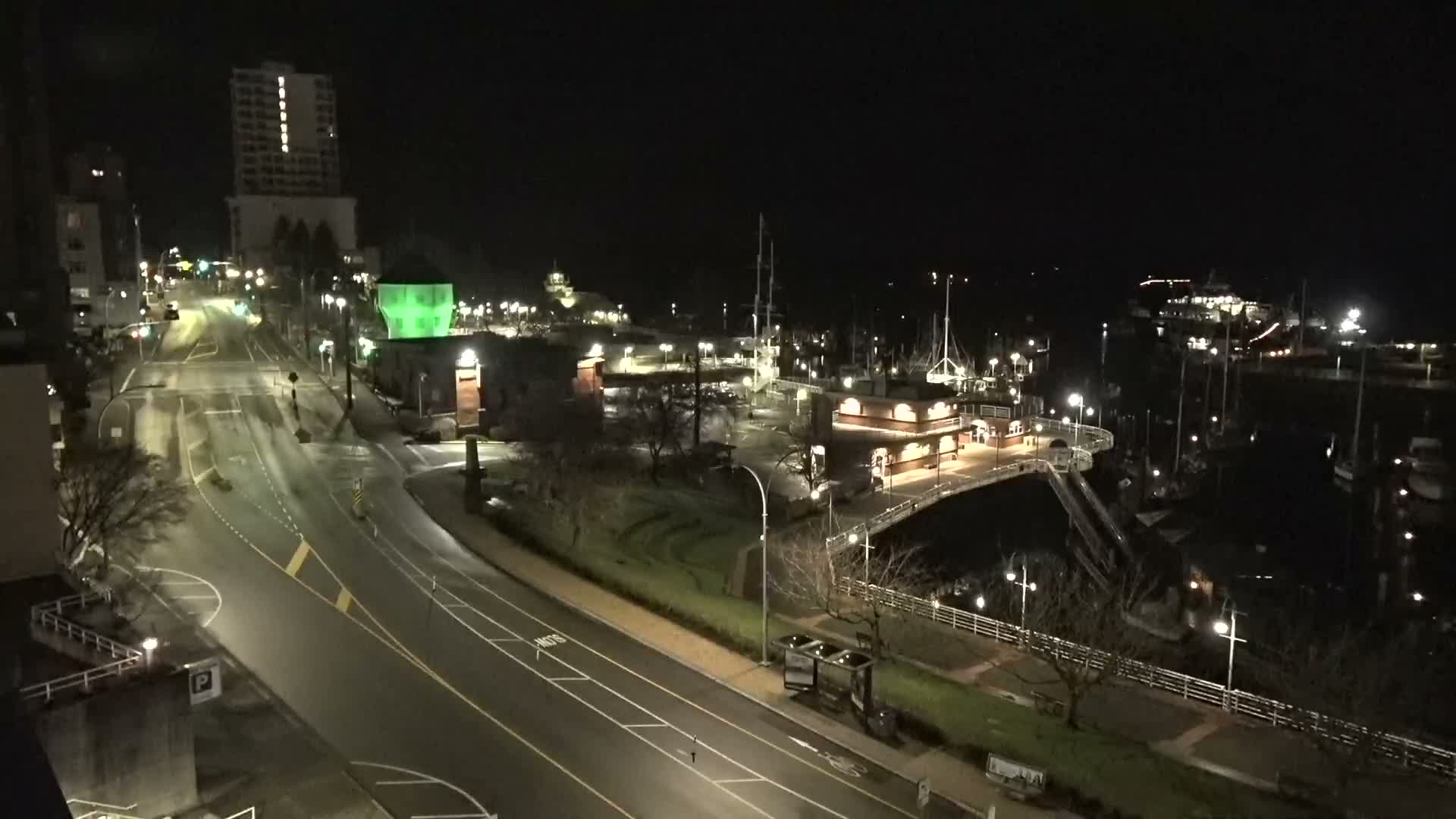 Nanamio City & Nanaimo Harbour Live Cam - Nanaimo, Nanaimo Regional, British Columbia, Canada
