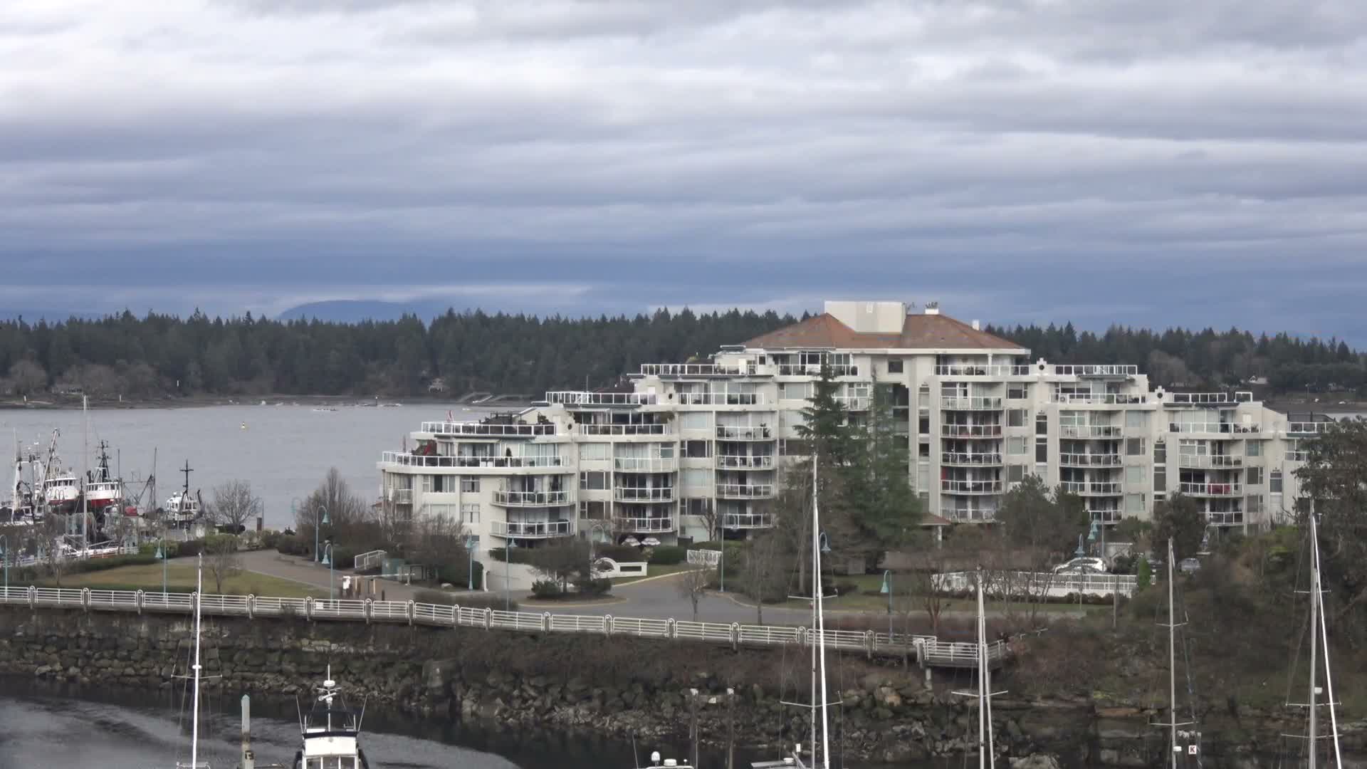 Nanamio City & Nanaimo Harbour Live Cam - Nanaimo, Nanaimo Regional, British Columbia, Canada