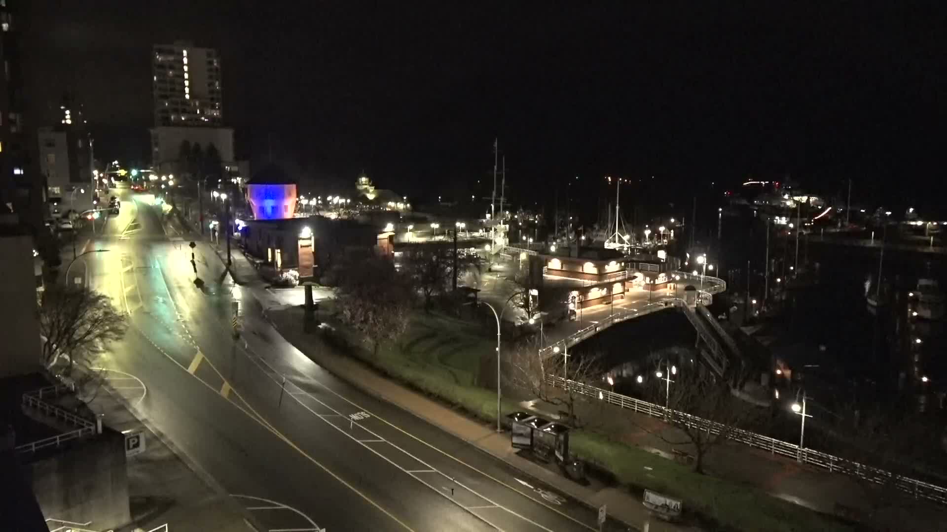 Nanamio City & Nanaimo Harbour Live Cam - Nanaimo, Nanaimo Regional, British Columbia, Canada