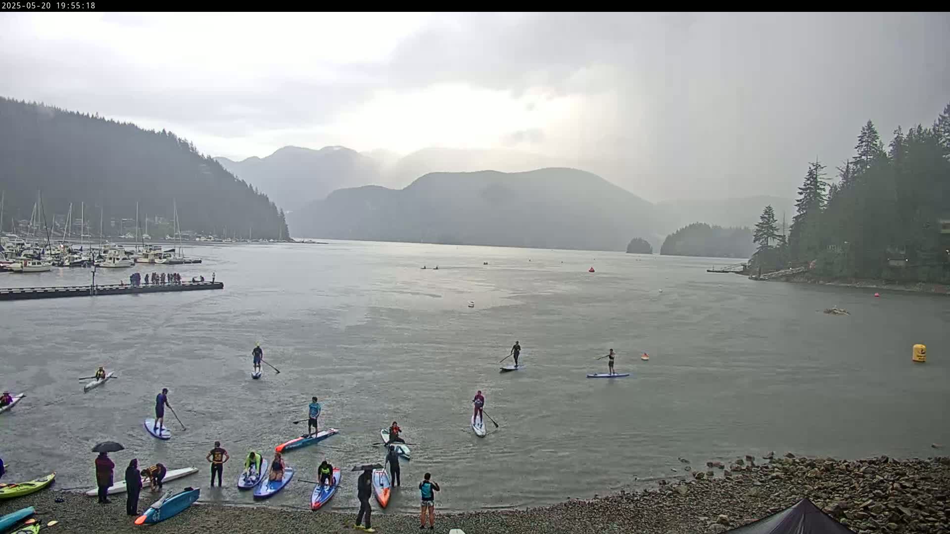 Vancouver Deep Cove Beach & Kayak Center Live Cam - Deep Cove, North Vancouver, Metro Vancouver, British Columbia, Canada