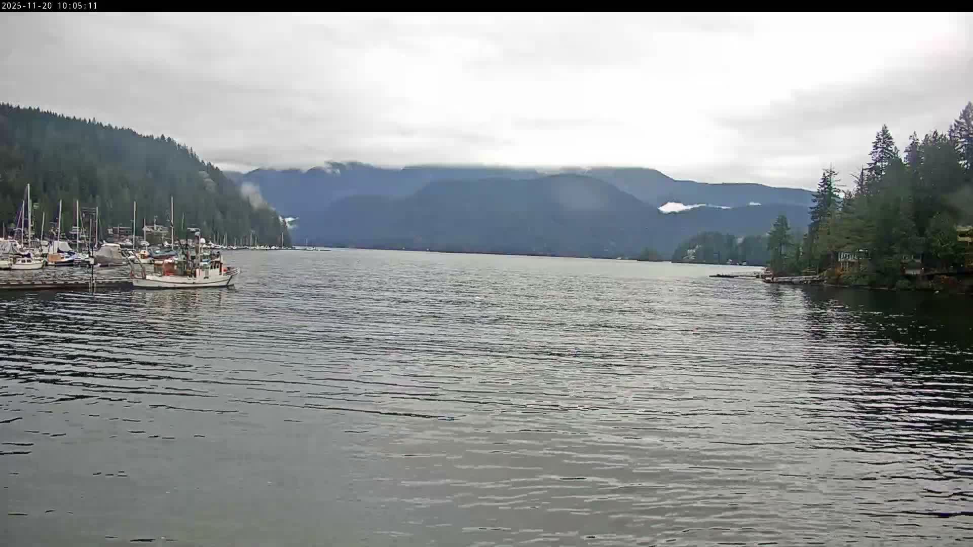 Vancouver Deep Cove Beach & Kayak Center Live Cam - Deep Cove, North Vancouver, Metro Vancouver, British Columbia, Canada