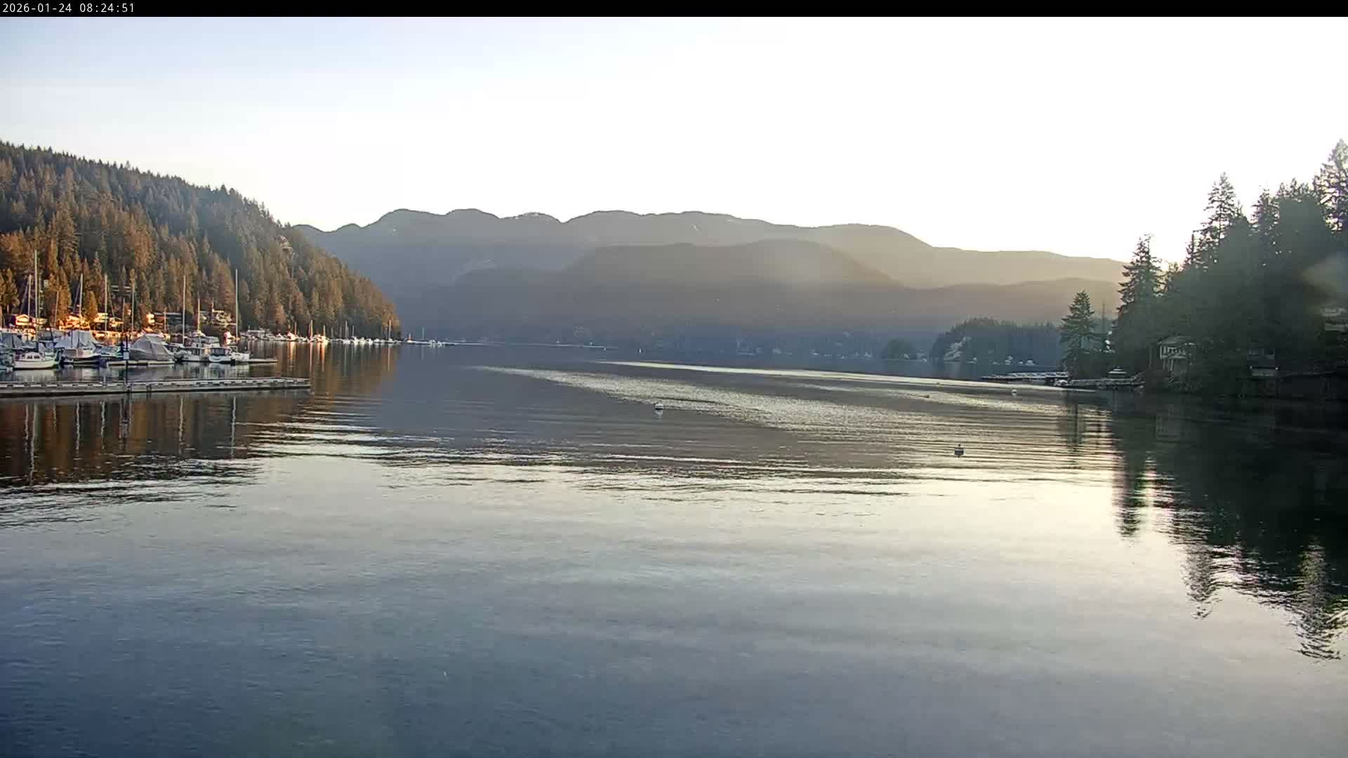 Vancouver Deep Cove Beach & Kayak Center Live Cam - Deep Cove, North Vancouver, Metro Vancouver, British Columbia, Canada
