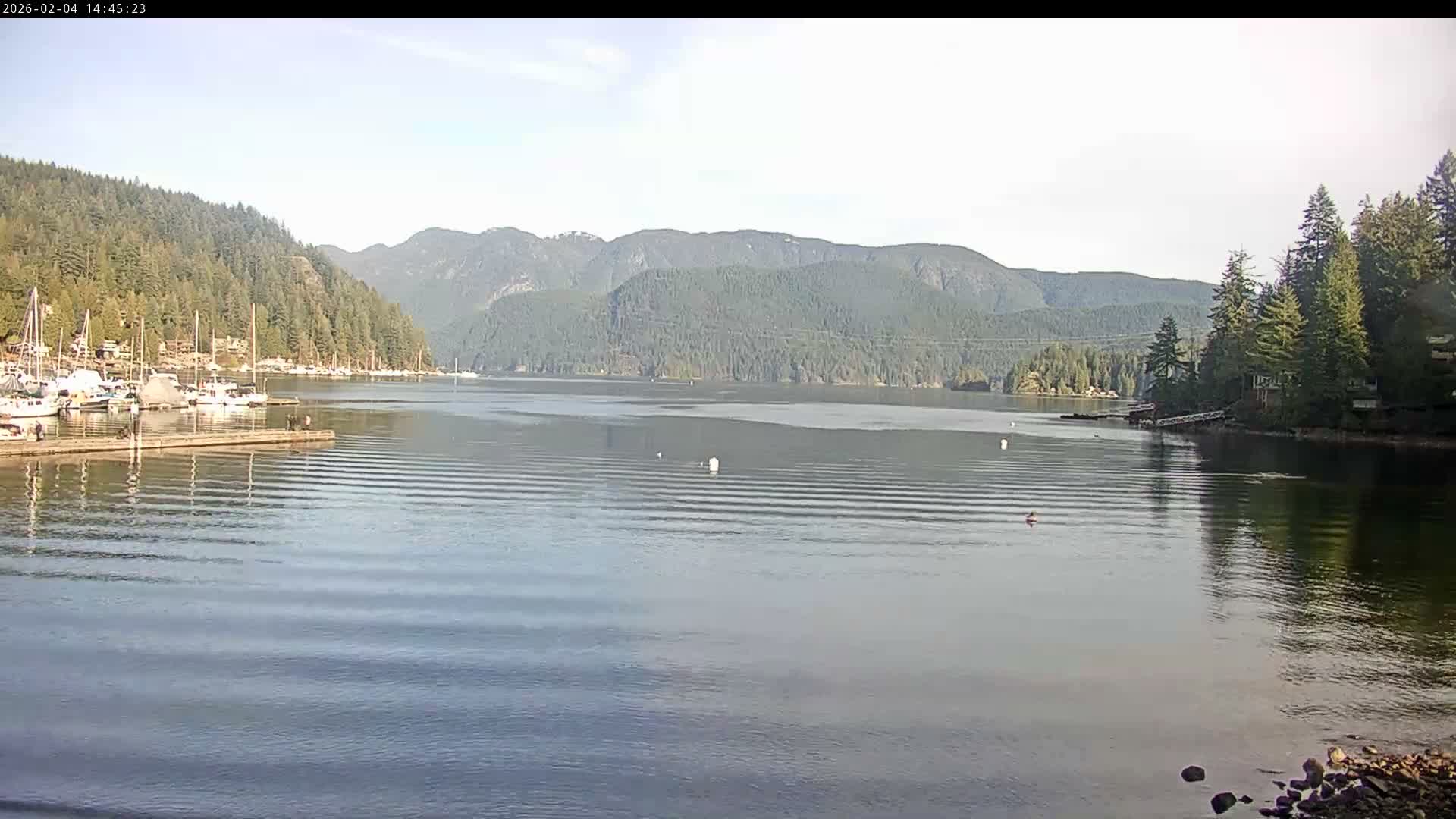 Vancouver Deep Cove Beach & Kayak Center Live Cam - Deep Cove, North Vancouver, Metro Vancouver, British Columbia, Canada