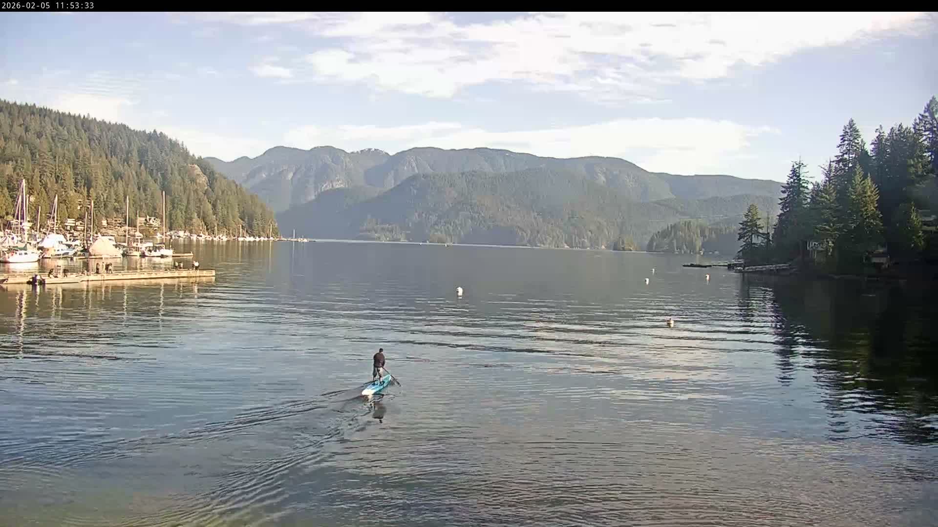 Vancouver Deep Cove Beach & Kayak Center Live Cam - Deep Cove, North Vancouver, Metro Vancouver, British Columbia, Canada