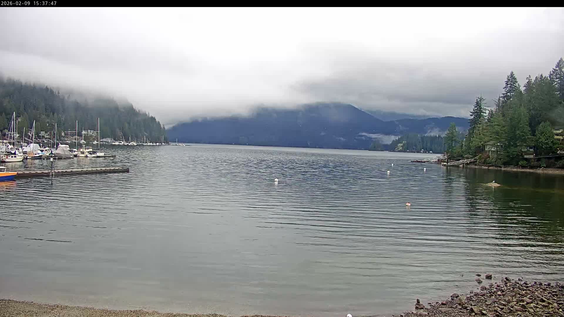 Vancouver Deep Cove Beach & Kayak Center Live Cam - Deep Cove, North Vancouver, Metro Vancouver, British Columbia, Canada