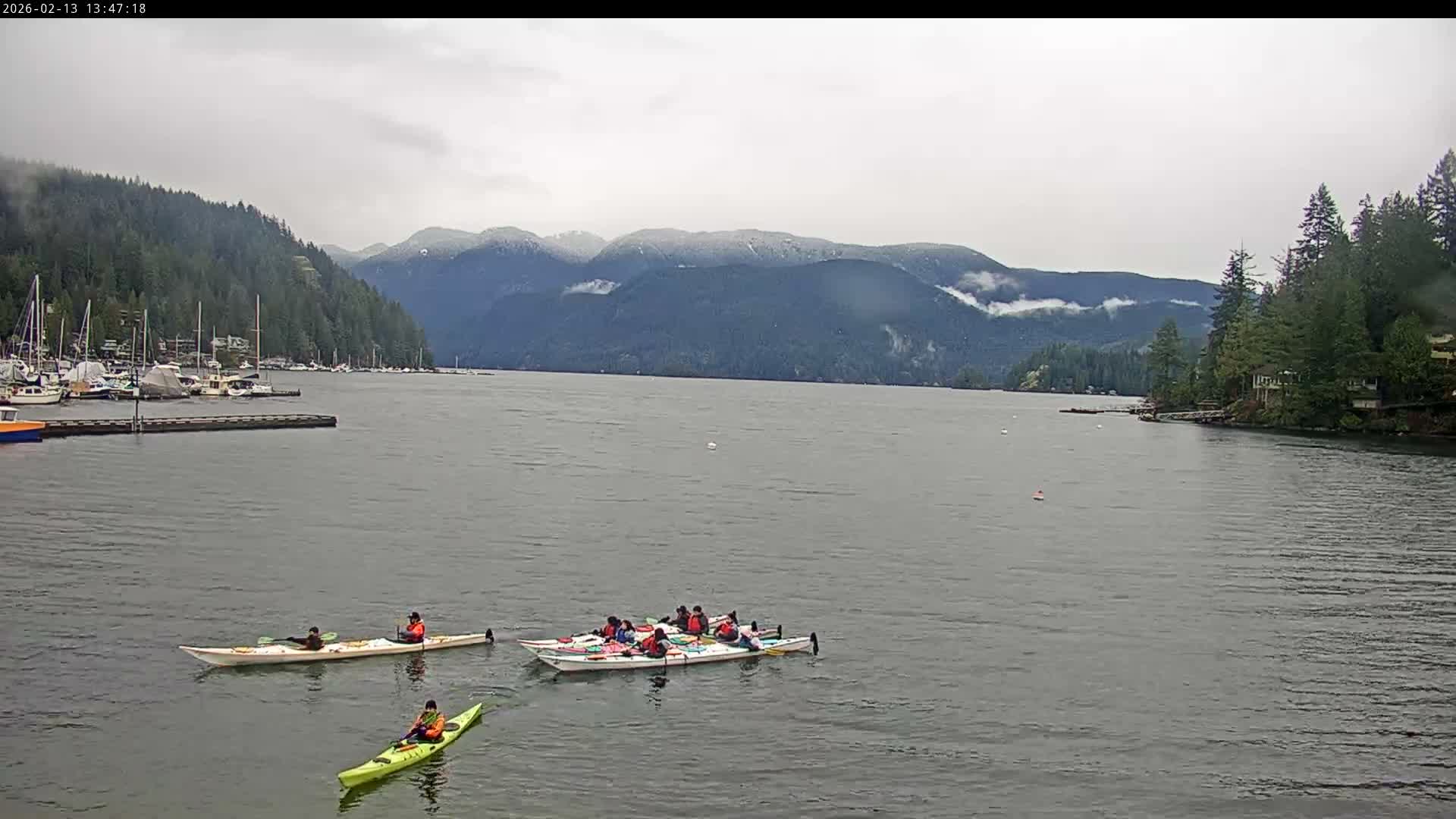 Vancouver Deep Cove Beach & Kayak Center Live Cam - Deep Cove, North Vancouver, Metro Vancouver, British Columbia, Canada