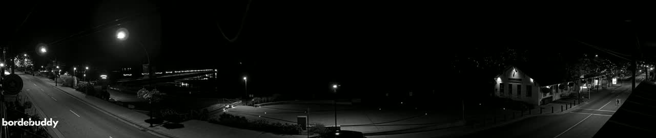 White Rock City Coast & Semiahmoo Bay , USA Mainland View  Live Cam - White Rock, Metro Vancouver, British Columbia, Canada