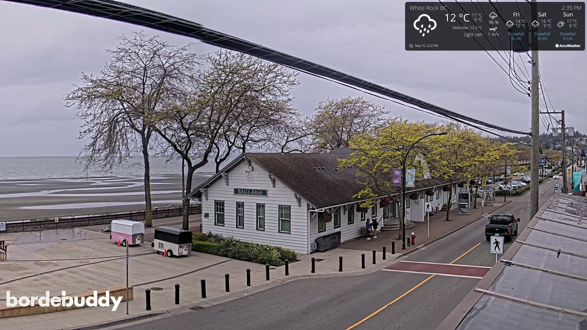 White Rock City Museum & Boundary Bay View Live Cam - White Rock, Metro Vancouver, British Columbia, Canada