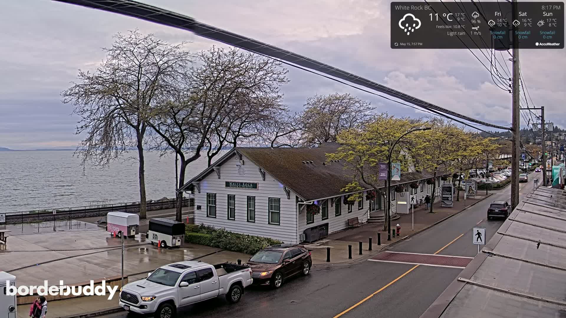 White Rock City Museum & Boundary Bay View Live Cam - White Rock, Metro Vancouver, British Columbia, Canada
