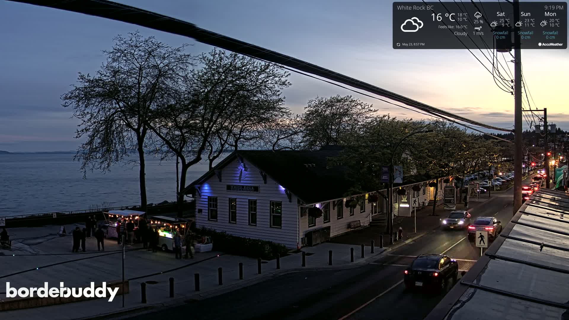 White Rock City Museum & Boundary Bay View Live Cam - White Rock, Metro Vancouver, British Columbia, Canada