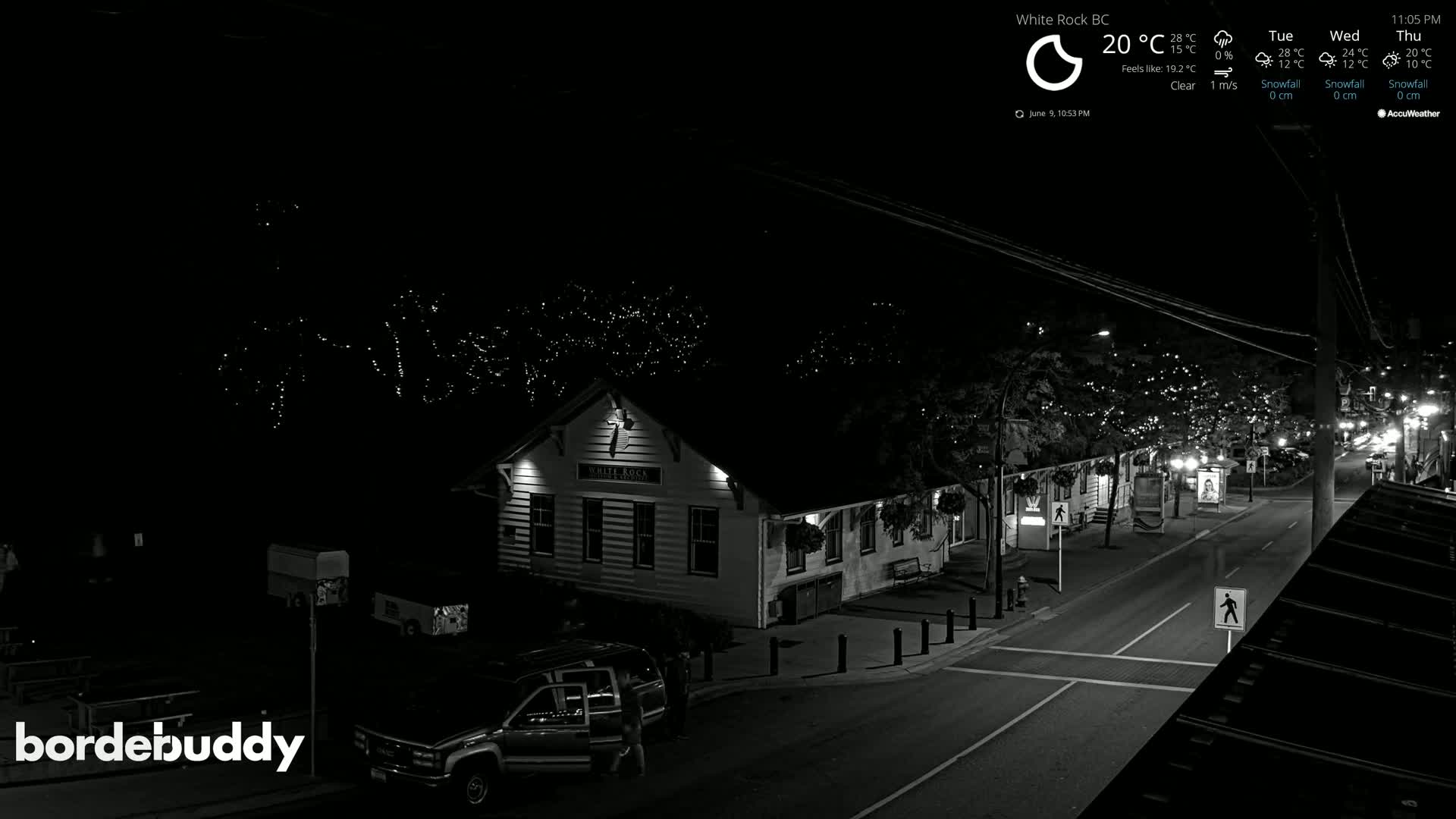 White Rock City Museum & Boundary Bay View Live Cam - White Rock, Metro Vancouver, British Columbia, Canada