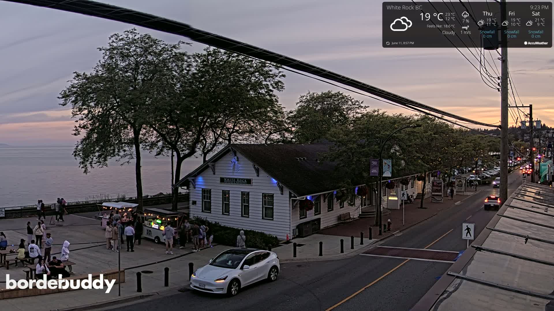White Rock City Museum & Boundary Bay View Live Cam - White Rock, Metro Vancouver, British Columbia, Canada