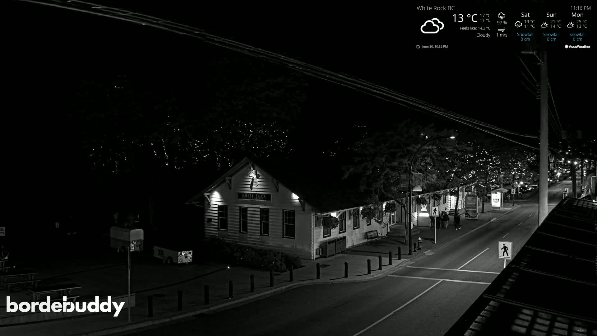 White Rock City Museum & Boundary Bay View Live Cam - White Rock, Metro Vancouver, British Columbia, Canada