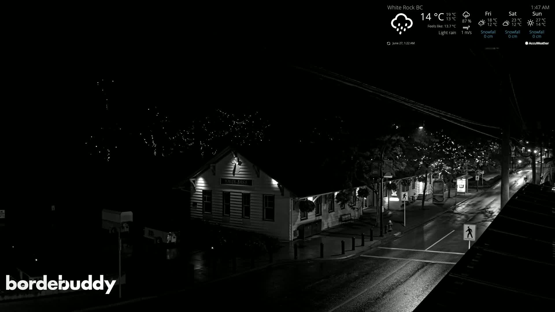 White Rock City Museum & Boundary Bay View Live Cam - White Rock, Metro Vancouver, British Columbia, Canada