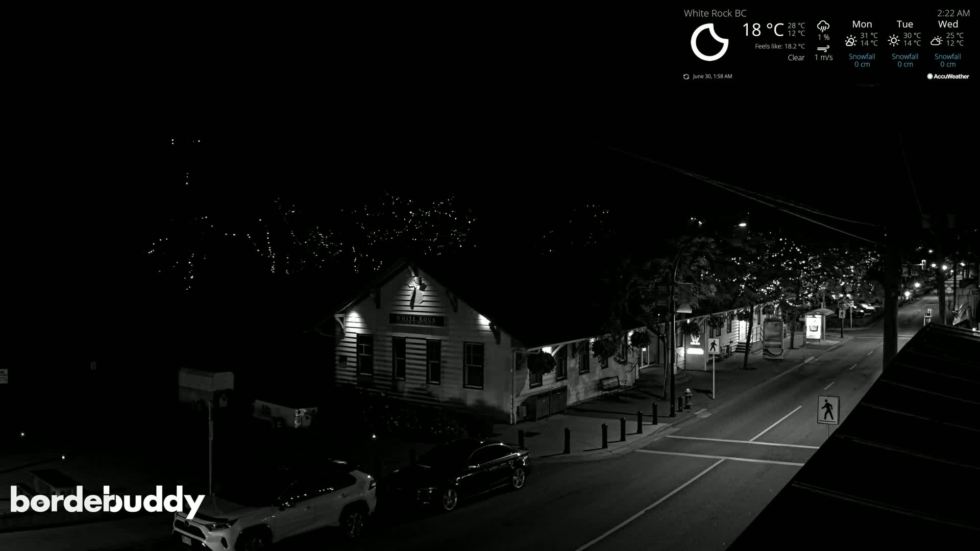 White Rock City Museum & Boundary Bay View Live Cam - White Rock, Metro Vancouver, British Columbia, Canada