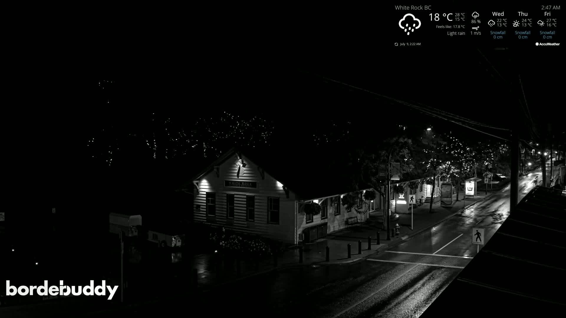 White Rock City Museum & Boundary Bay View Live Cam - White Rock, Metro Vancouver, British Columbia, Canada