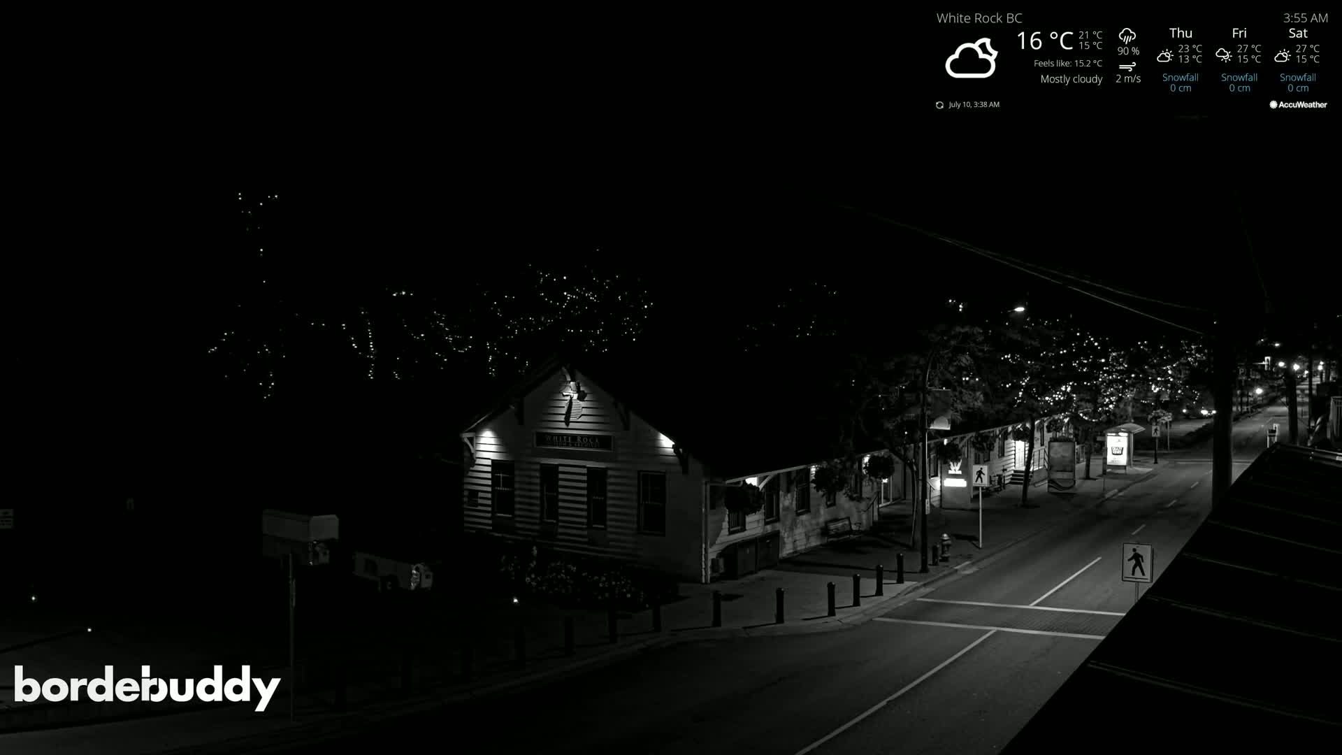 White Rock City Museum & Boundary Bay View Live Cam - White Rock, Metro Vancouver, British Columbia, Canada