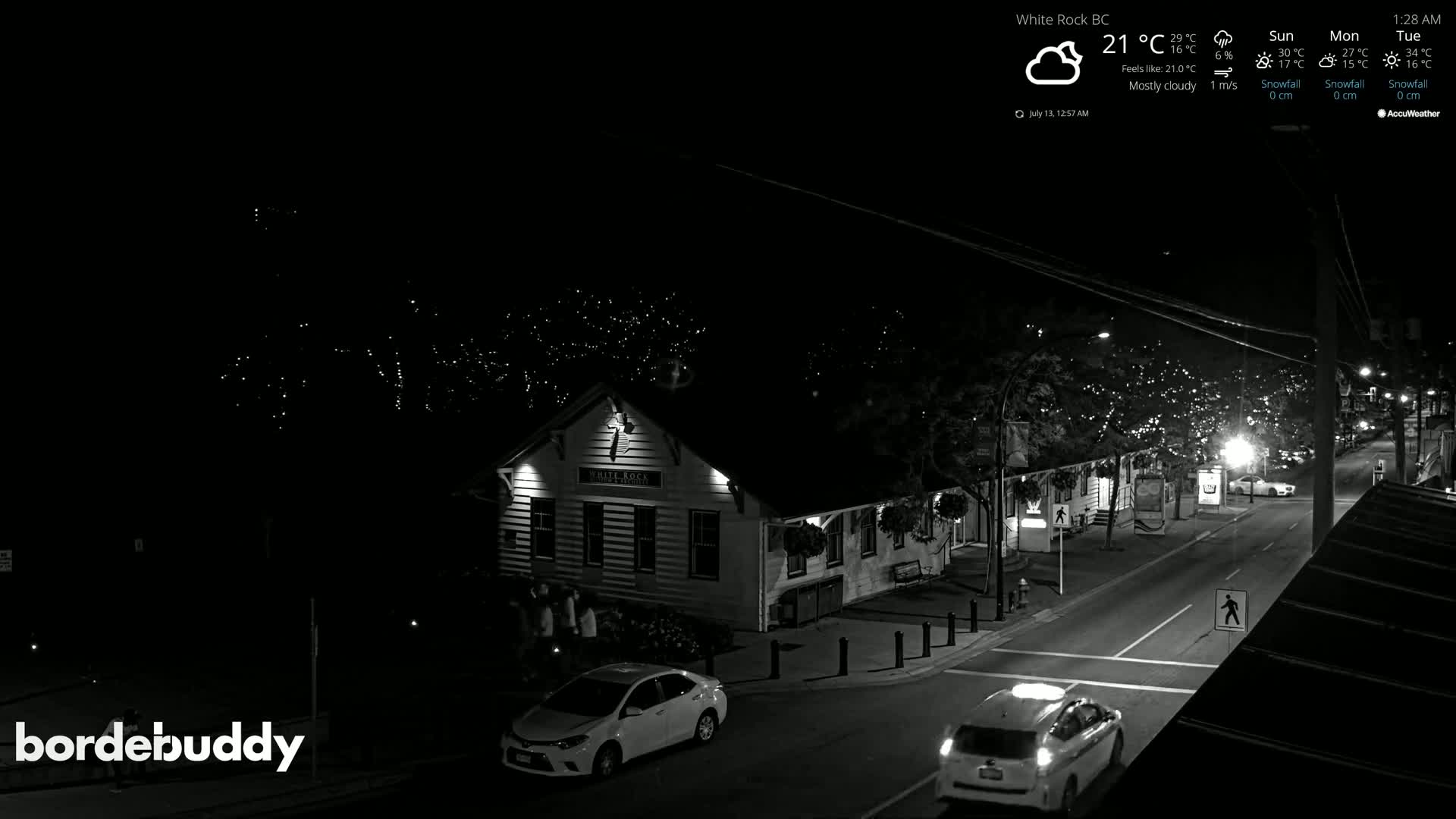 White Rock City Museum & Boundary Bay View Live Cam - White Rock, Metro Vancouver, British Columbia, Canada