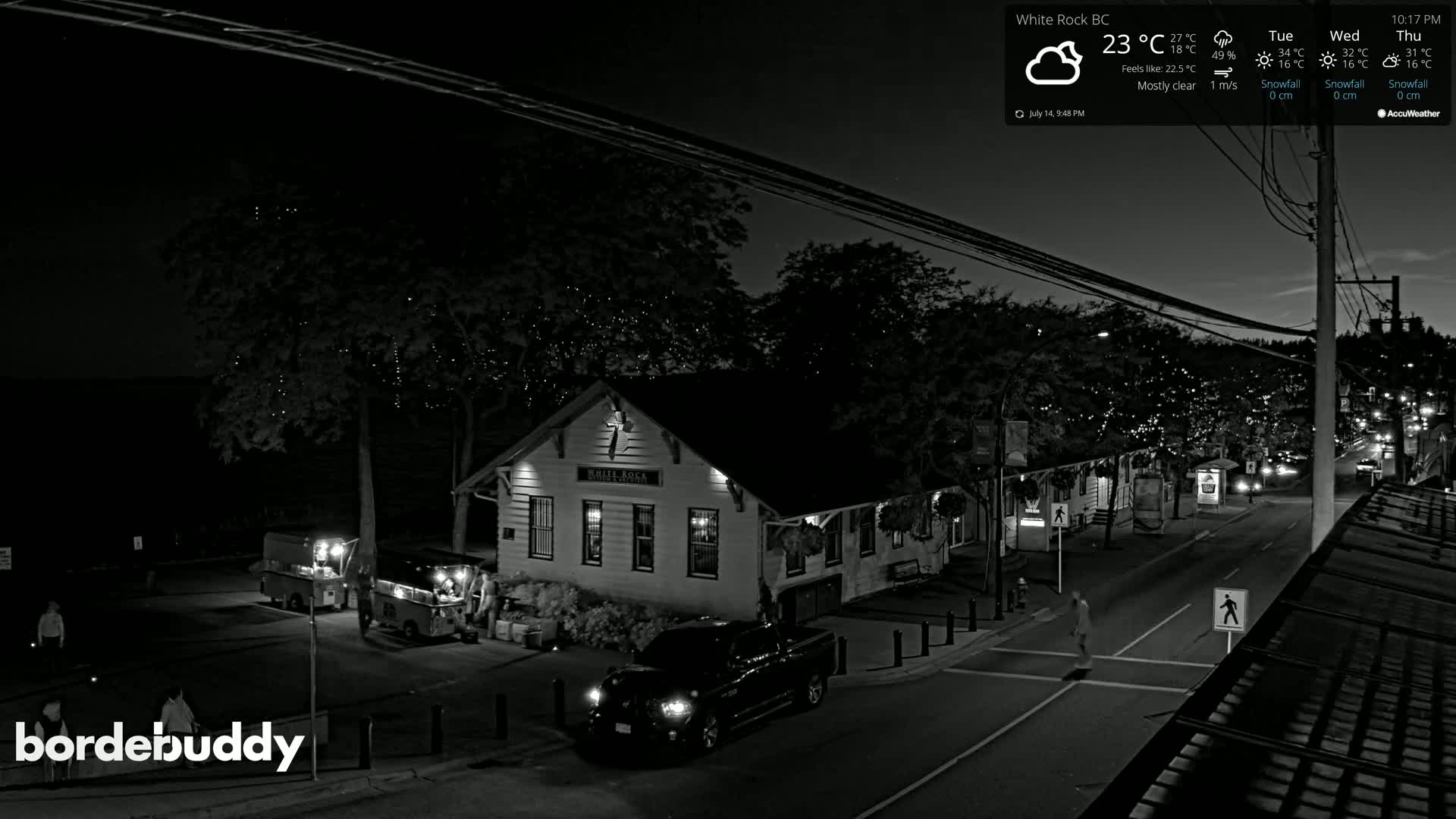 White Rock City Museum & Boundary Bay View Live Cam - White Rock, Metro Vancouver, British Columbia, Canada