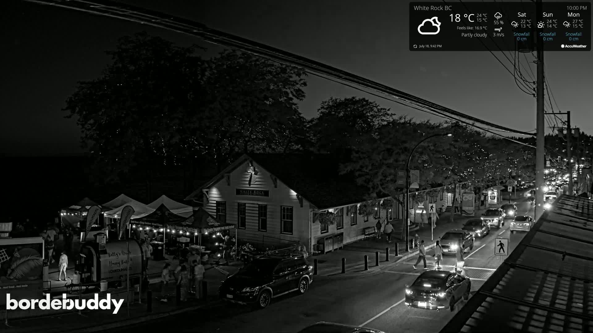 White Rock City Museum & Boundary Bay View Live Cam - White Rock, Metro Vancouver, British Columbia, Canada