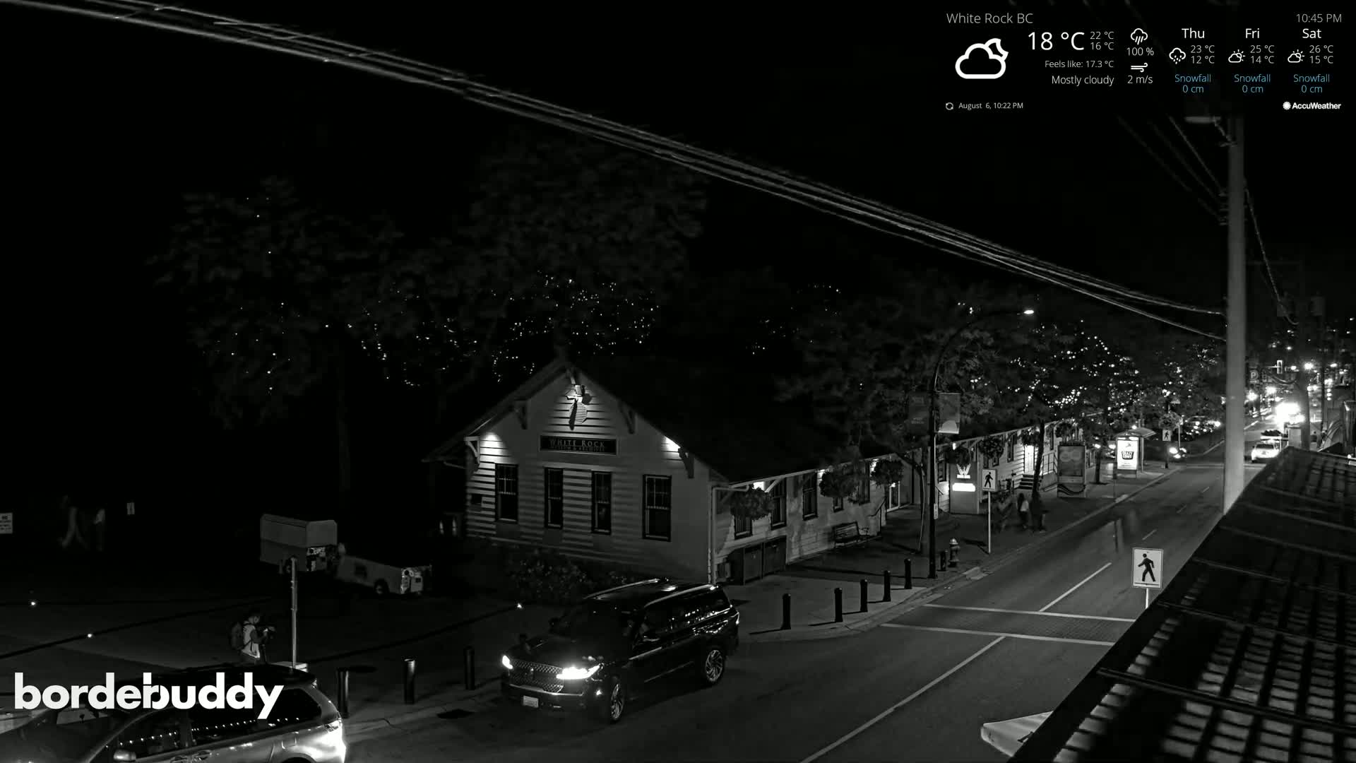 White Rock City Museum & Boundary Bay View Live Cam - White Rock, Metro Vancouver, British Columbia, Canada