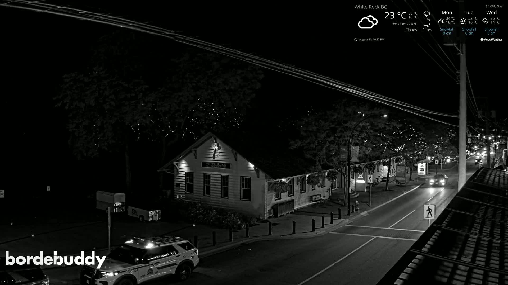 White Rock City Museum & Boundary Bay View Live Cam - White Rock, Metro Vancouver, British Columbia, Canada