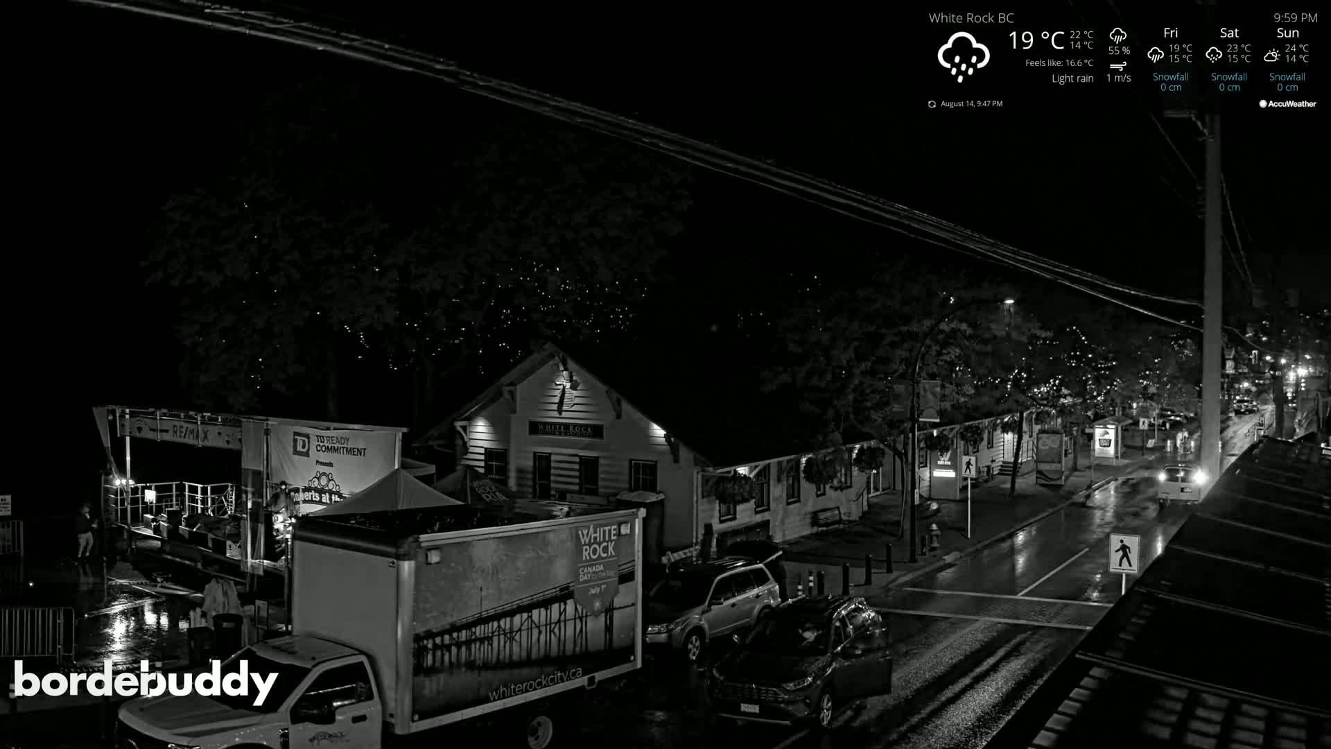 White Rock City Museum & Boundary Bay View Live Cam - White Rock, Metro Vancouver, British Columbia, Canada