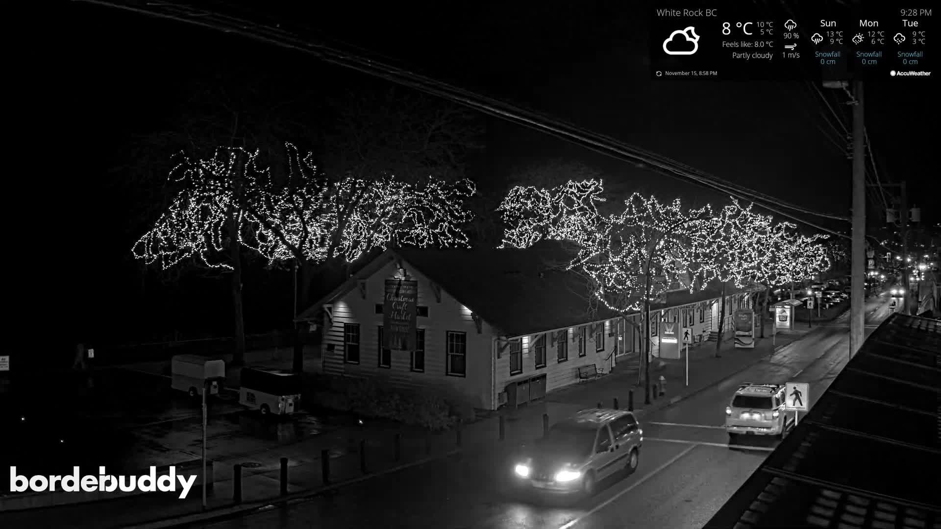 White Rock City Museum & Boundary Bay View Live Cam - White Rock, Metro Vancouver, British Columbia, Canada