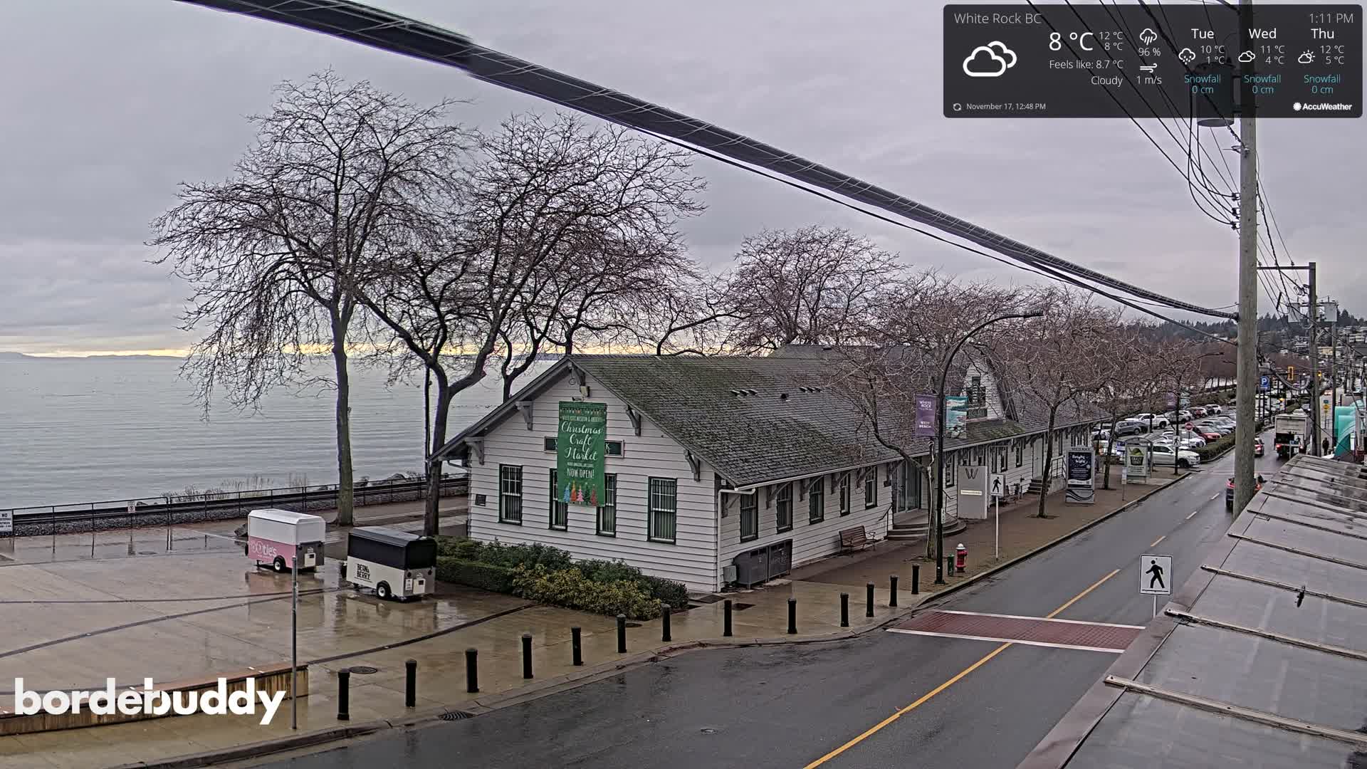 White Rock City Museum & Boundary Bay View Live Cam - White Rock, Metro Vancouver, British Columbia, Canada