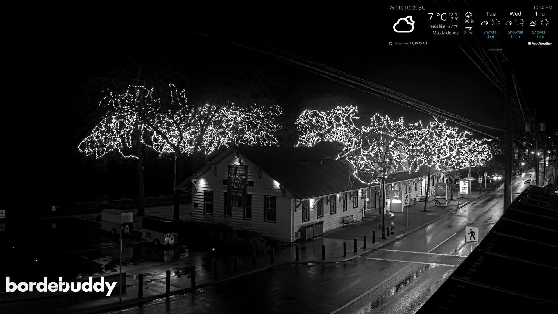 White Rock City Museum & Boundary Bay View Live Cam - White Rock, Metro Vancouver, British Columbia, Canada