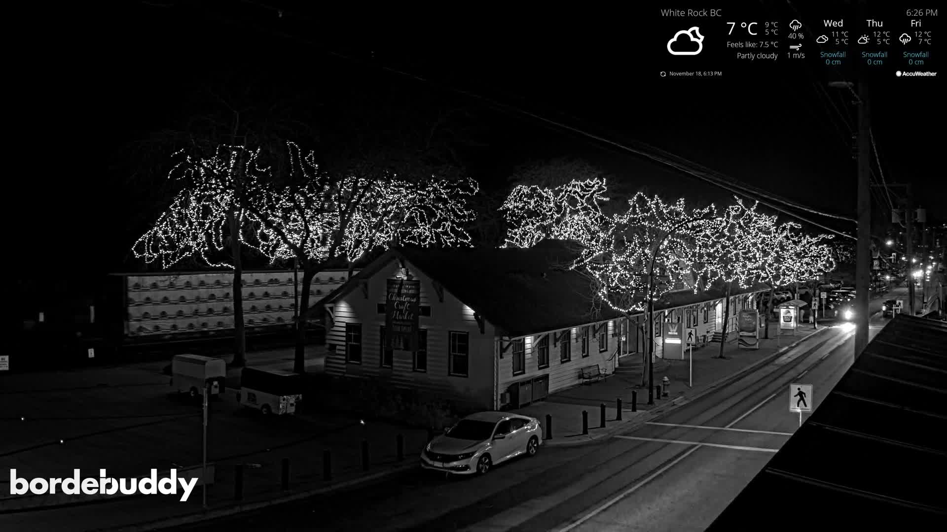 White Rock City Museum & Boundary Bay View Live Cam - White Rock, Metro Vancouver, British Columbia, Canada