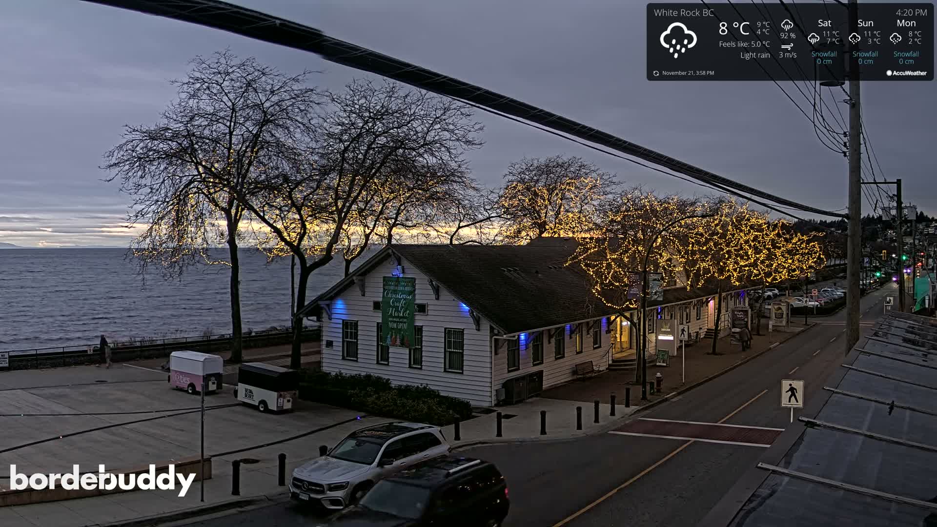 White Rock City Museum & Boundary Bay View Live Cam - White Rock, Metro Vancouver, British Columbia, Canada