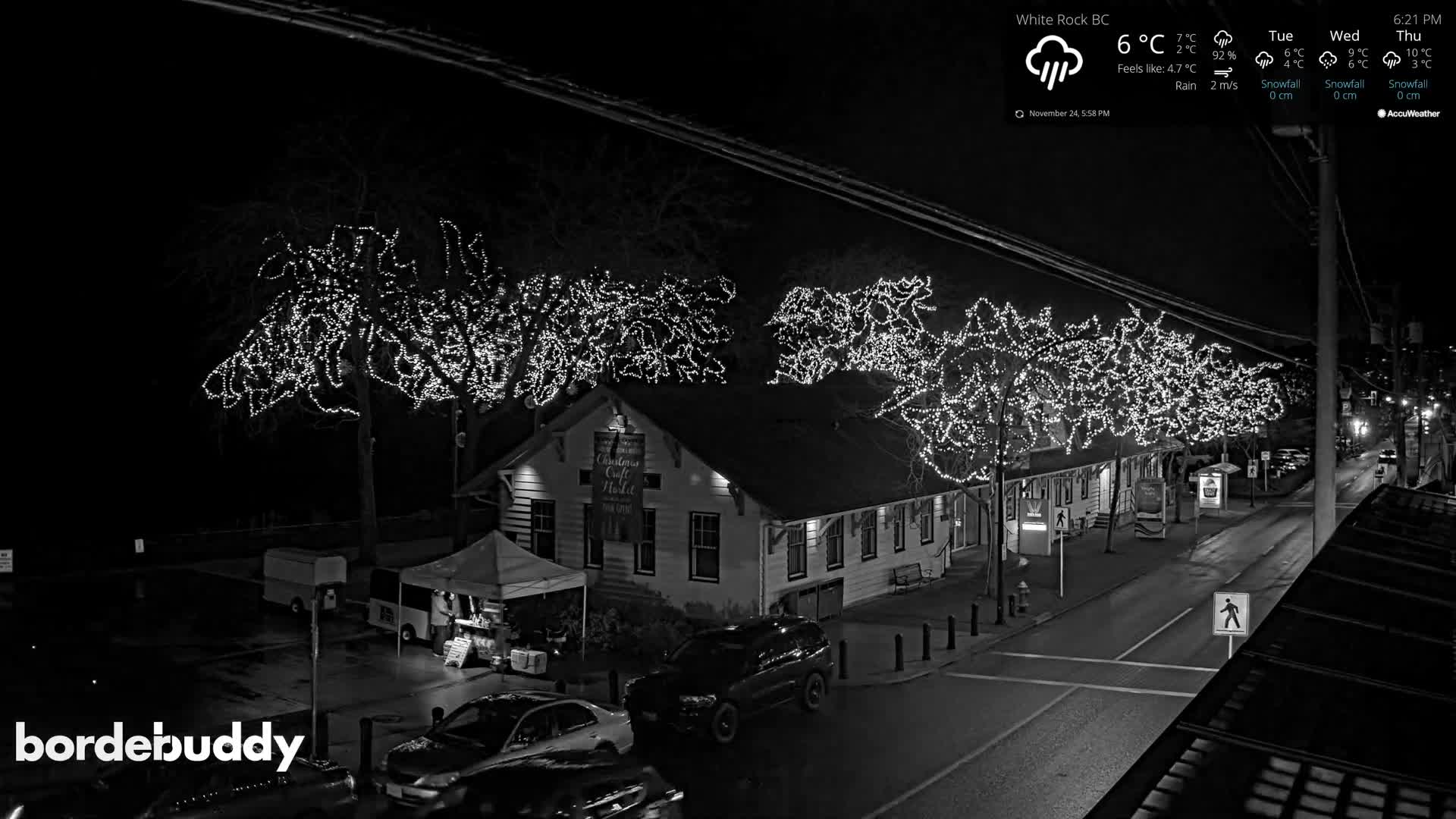 White Rock City Museum & Boundary Bay View Live Cam - White Rock, Metro Vancouver, British Columbia, Canada