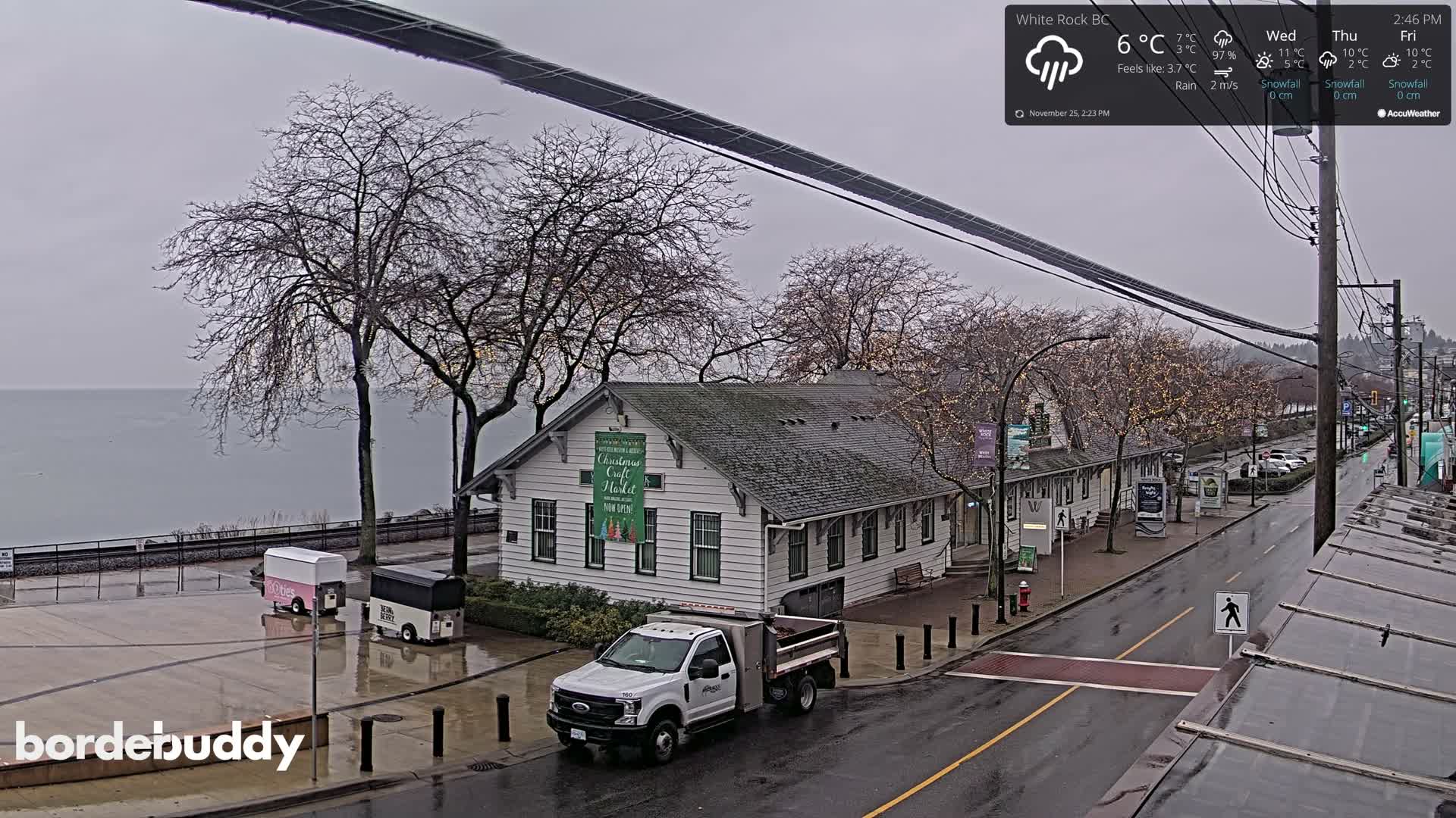 White Rock City Museum & Boundary Bay View Live Cam - White Rock, Metro Vancouver, British Columbia, Canada