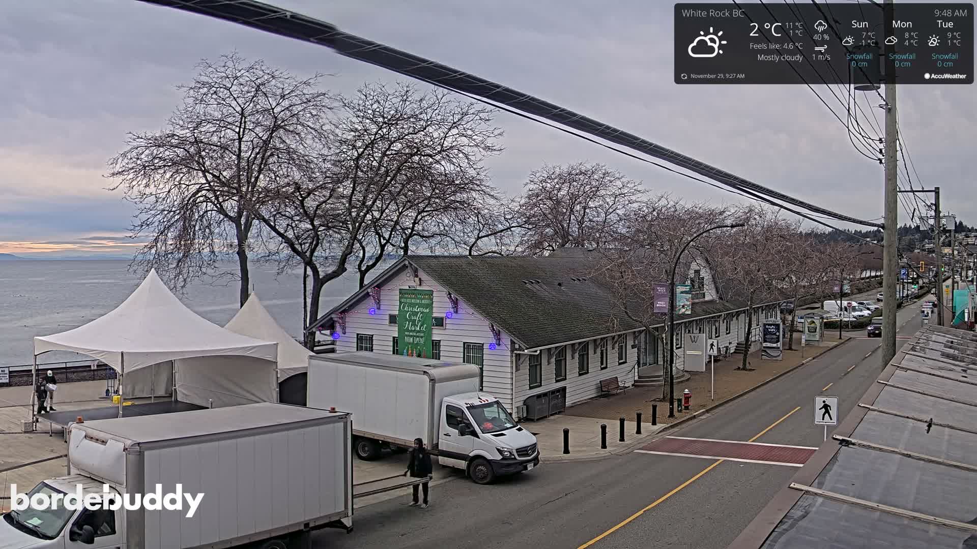 White Rock City Museum & Boundary Bay View Live Cam - White Rock, Metro Vancouver, British Columbia, Canada