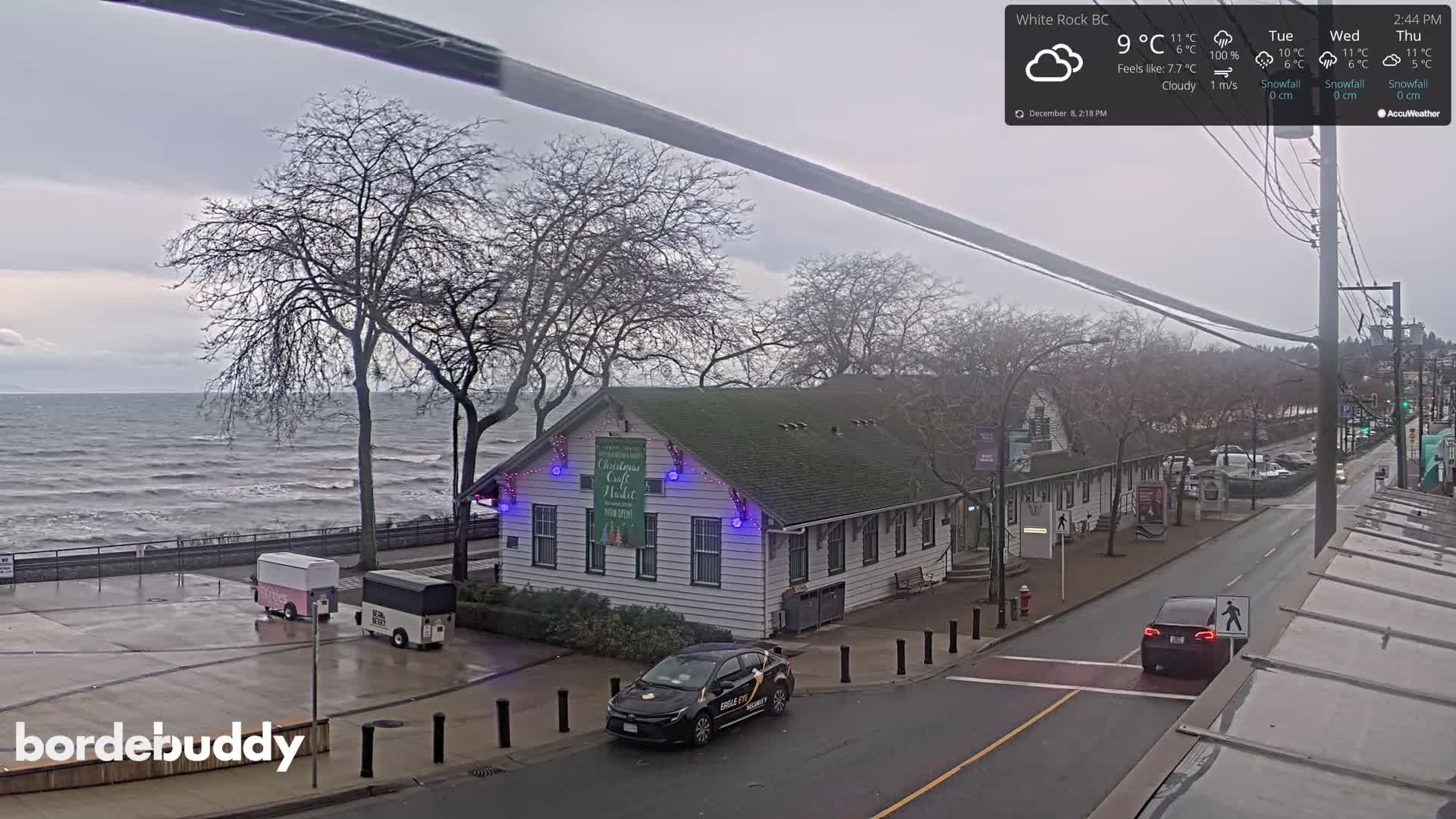 White Rock City Museum & Boundary Bay View Live Cam - White Rock, Metro Vancouver, British Columbia, Canada