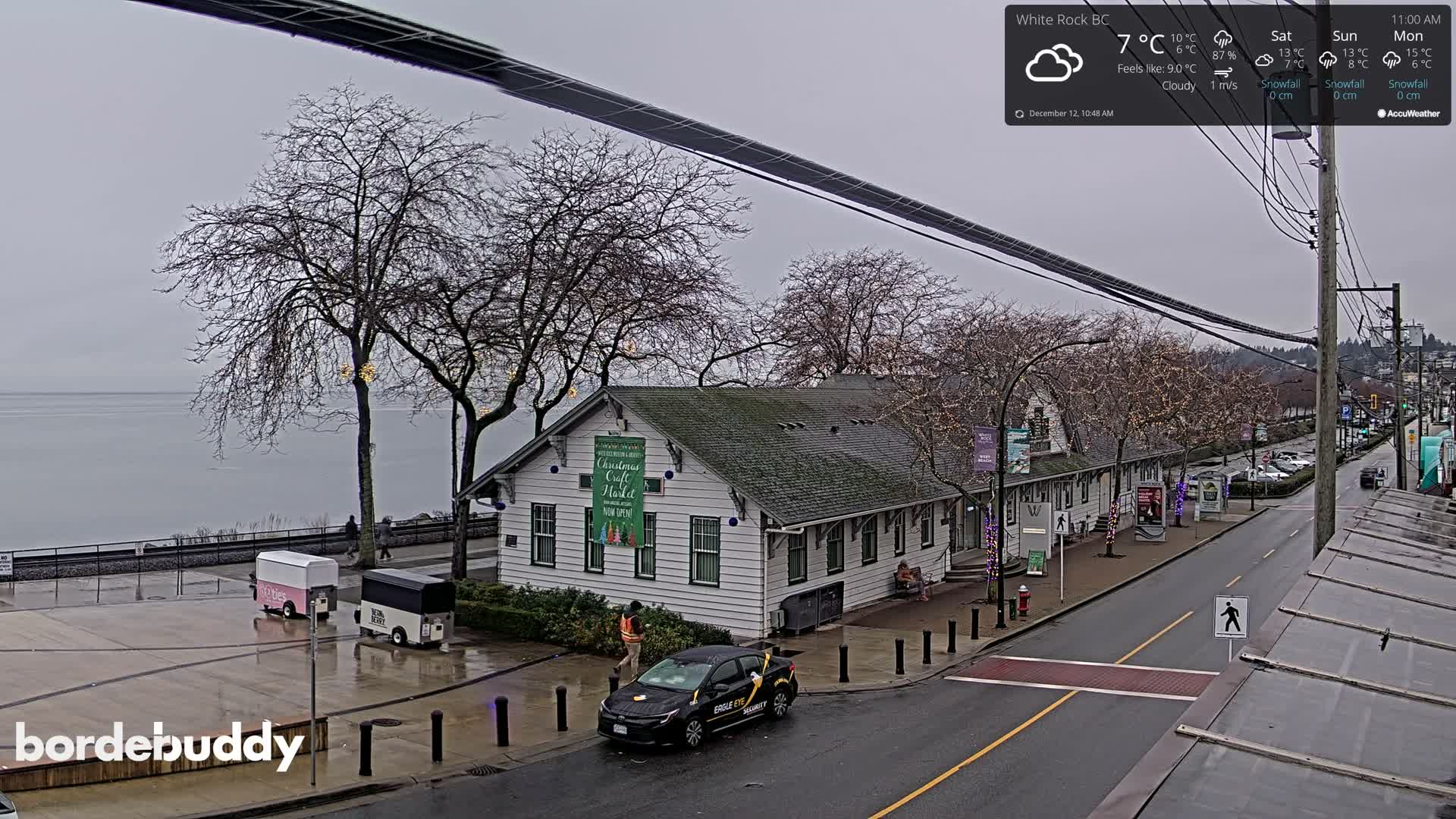 White Rock City Museum & Boundary Bay View Live Cam - White Rock, Metro Vancouver, British Columbia, Canada
